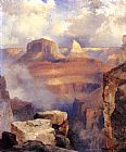 Thomas Moran Canvas Paintings - Grand Canyon
